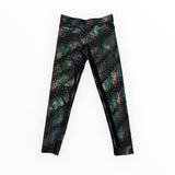 DORI LAME LEGGING - BLACK/TWINKLE STAR