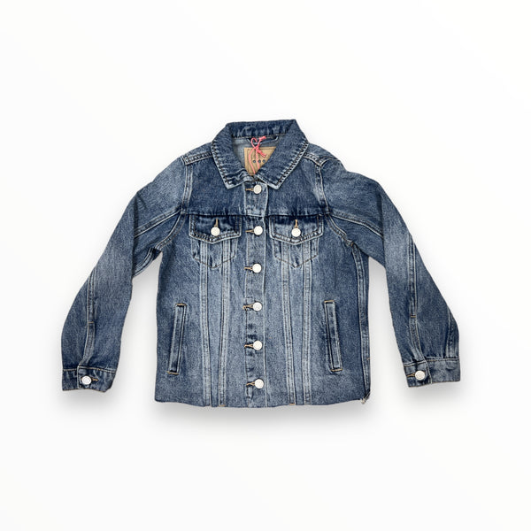 BLANK NYC RAW EDGE DENIM JACKET