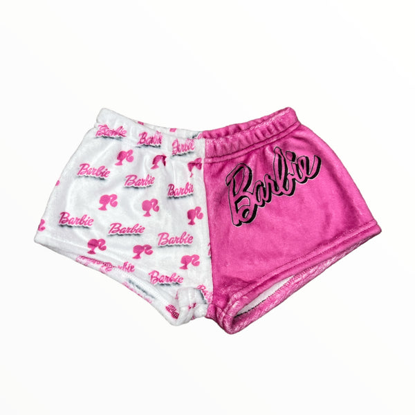 PENELOPE WILDBERRY FUZZY PAJAMA SHORT - BARBIE