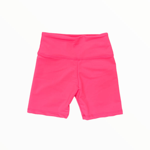 DORI CREATIONS BIKE SHORT - NEON CORAL