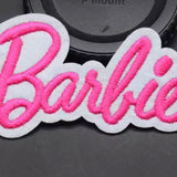 BARBIE IRON ON PATCH