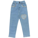 MINI DREAMERS JESSIE CRYSTAL JEANS - DENIM