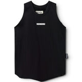NUNUNU TENNIS TANK- BLACK