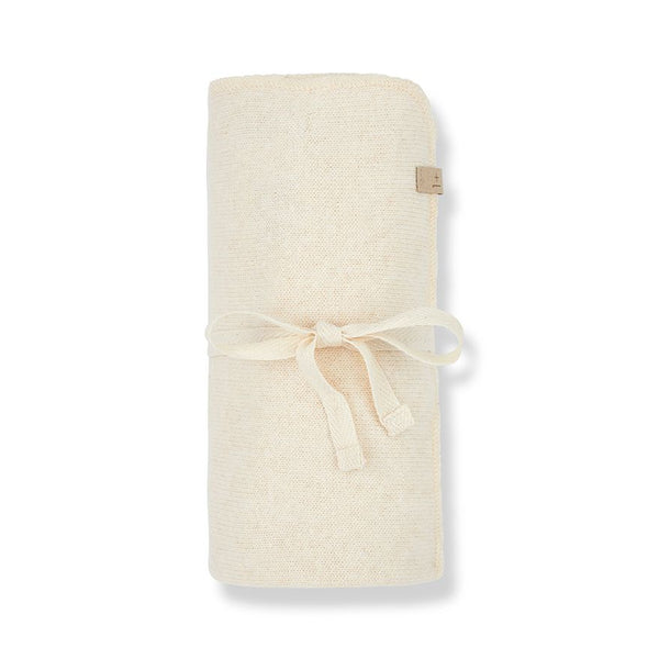 1+ IN THE FAMILY ASIS BLANKET - ECRU