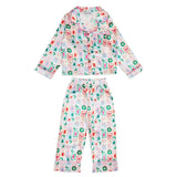 MINI DREAMERS MERRY & BRIGHT SILKY SET