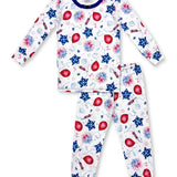ESME GIRL L/S SLEEVE PAJAMA SET - USA