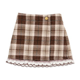 MINI DREAMERS SAMANTHA PLAID SKIRT