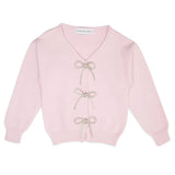 MINI DREAMERS SHAYLEE BOW CARDIGAN - PINK