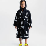 NUNUNU SMIRKS TERRYCLOTH ROBE
