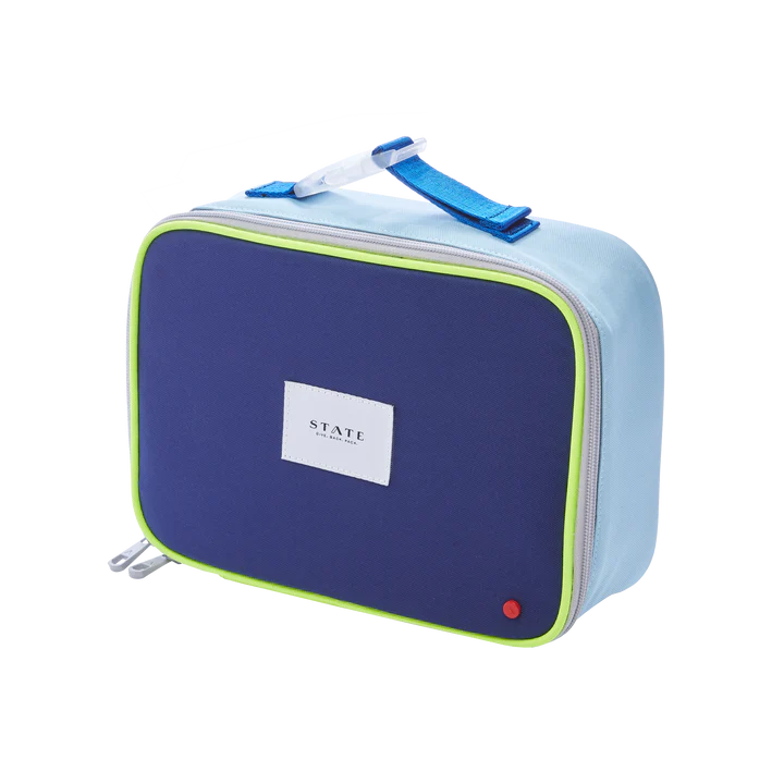 STATE RODGERS LUNCH BOX - NAVY/NEON