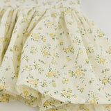 OH BABY! PETITE BOUQUET PARTY DRESS - LEMON