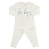 OH BABY 3 PIECE SET "BABY" IN FOG