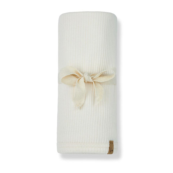 1+ IN THE FAMILY DIANA BLANKET - ECRU