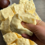 M2B MEDIUM CHEESE CUBE SQUISHY IN BOX - VASELINE