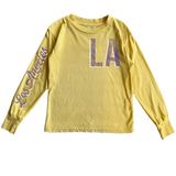 ROWDY SPROUT LOS ANGELES PURPLE AND GOLD TEAM LONG SLEEVE