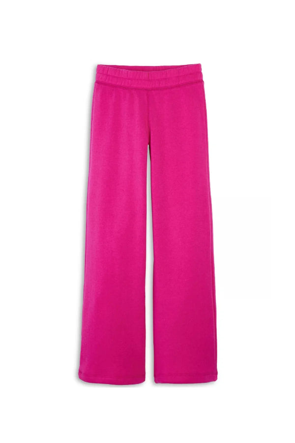 KATIE J DYLAN WIDE LEG SWEATPANT - SHOCKING PINK