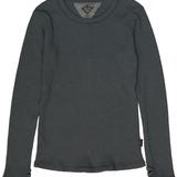 T2LOVE LONG SLEEVE THERMAL WITH THUMB HOLES - GREY