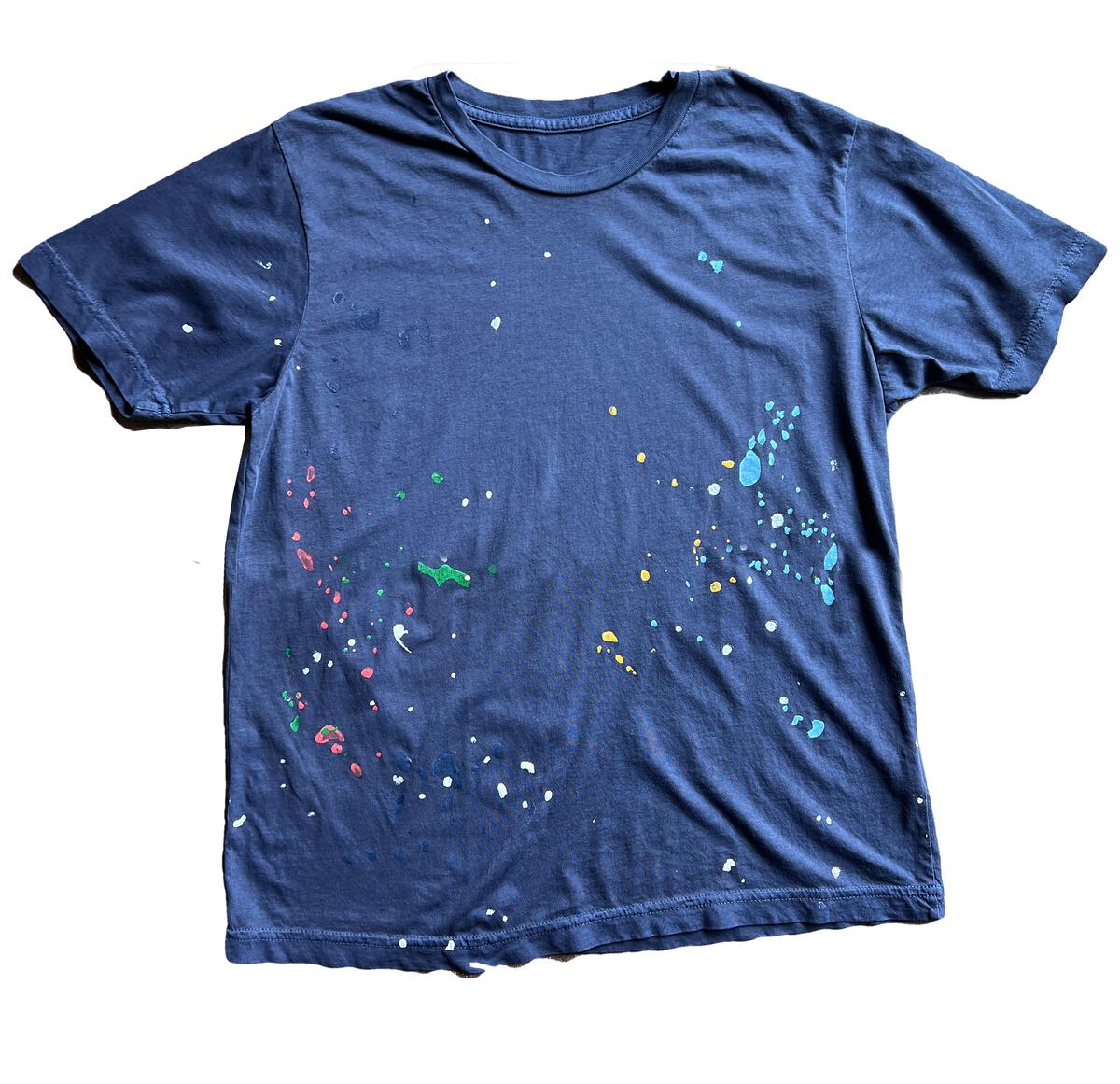 ROWDY SPROUT ARTIST TEE - VINTAGE NAVY