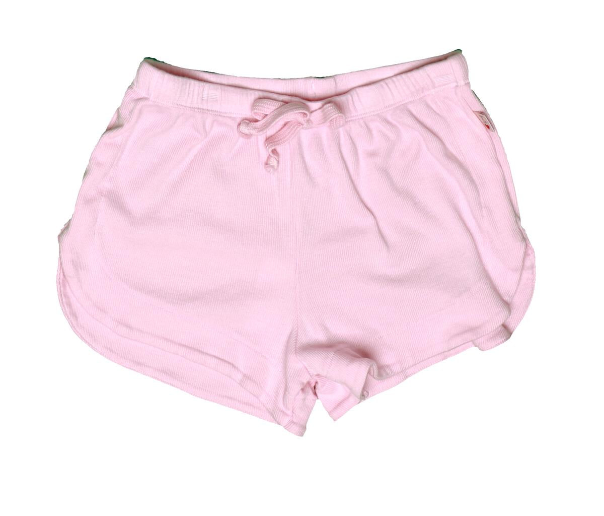 T2LOVE EASY RIBBED SHORT BRUSHED APRICOT