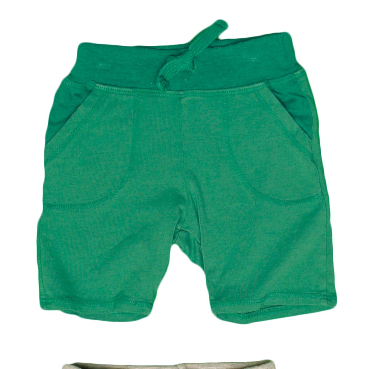 COZII S/S POLO AND SHORTS SET - CLOVER