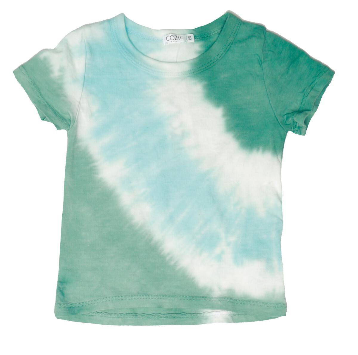 COZII S/S TEE AND HARUM SHORTS SET - CLOSER/BLUE TIE DYE