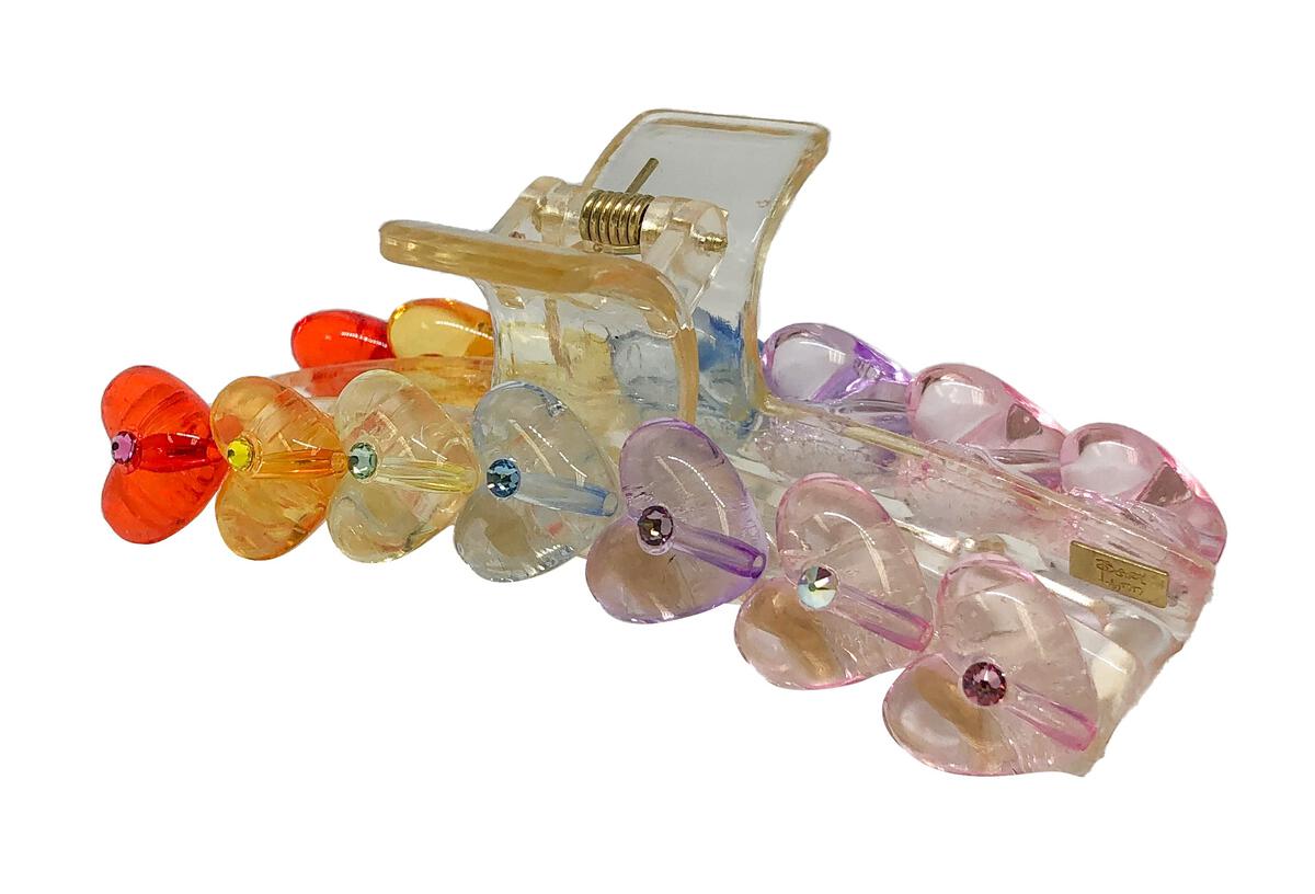 BARI LYNN CLAW CLIPS - HEARTS