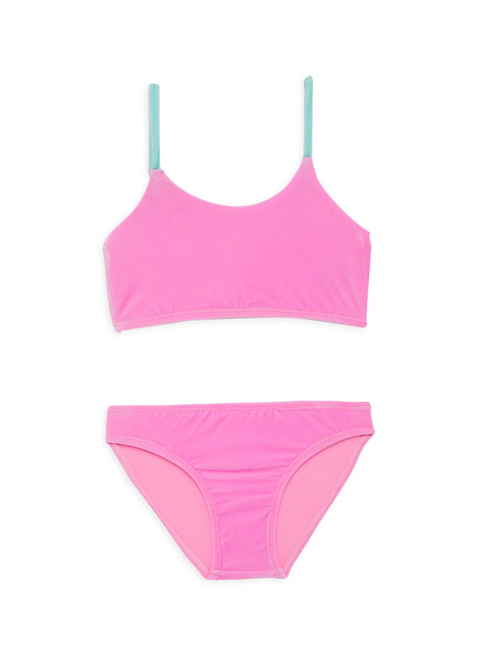 LITTLE PEIXOTO KAROL BIKINI SET - HIBISCUS PEACH
