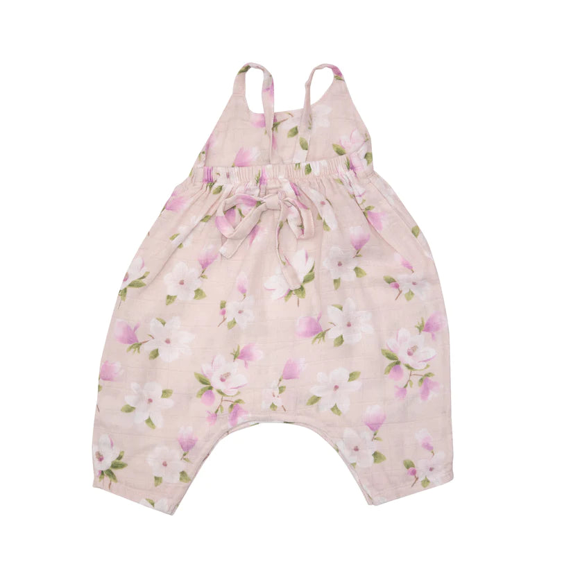 ANGEL DEAR TIE BACK ROMPER - SOUTHERN MAGNOLIA