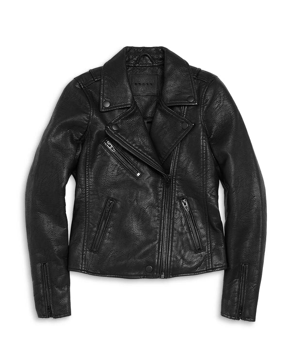 BLANK NYC FAUX LEATHER MOTO JACKET