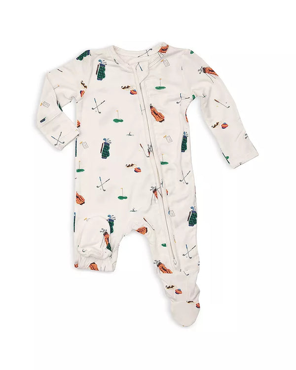 ANGEL DEAR 2-WAY ZIPPER FOOTIE - GOLF
