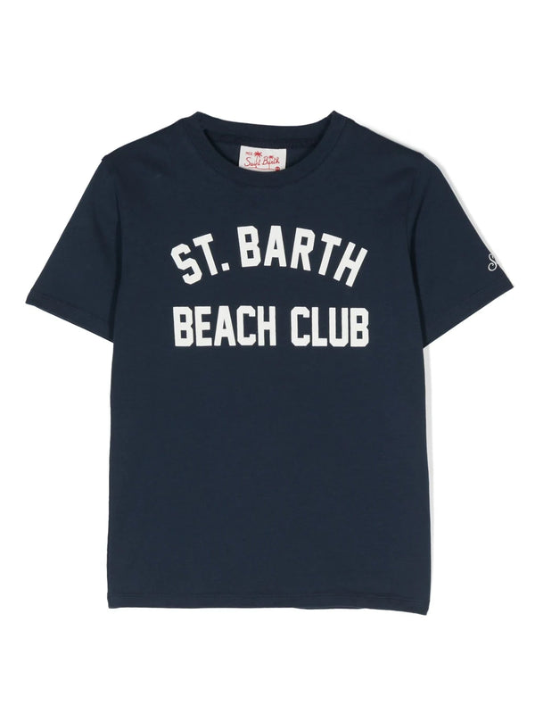 MC2 SAINT BARTH T-SHIRT - NAVY BEACH CLUB