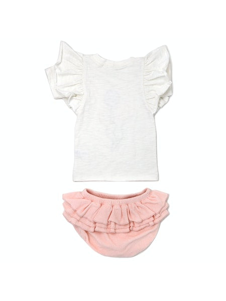 OH BABY RUFFLE TOP AND TUSHIE SET - BALLOON