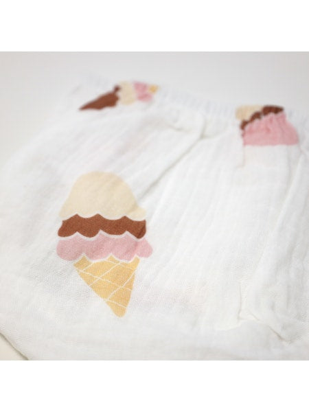 OH BABY! GAUZE PARTY DRESS - ICE CREAM CONE
