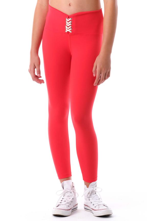 Women's Red Leggings