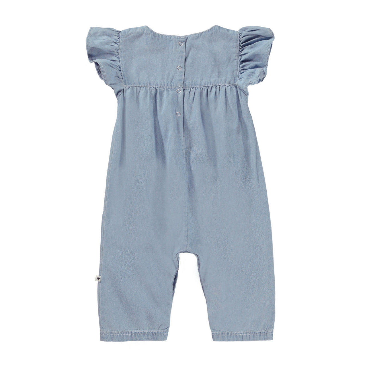 MOLO FIFI ROMPER - LIGHT WASH DENIM