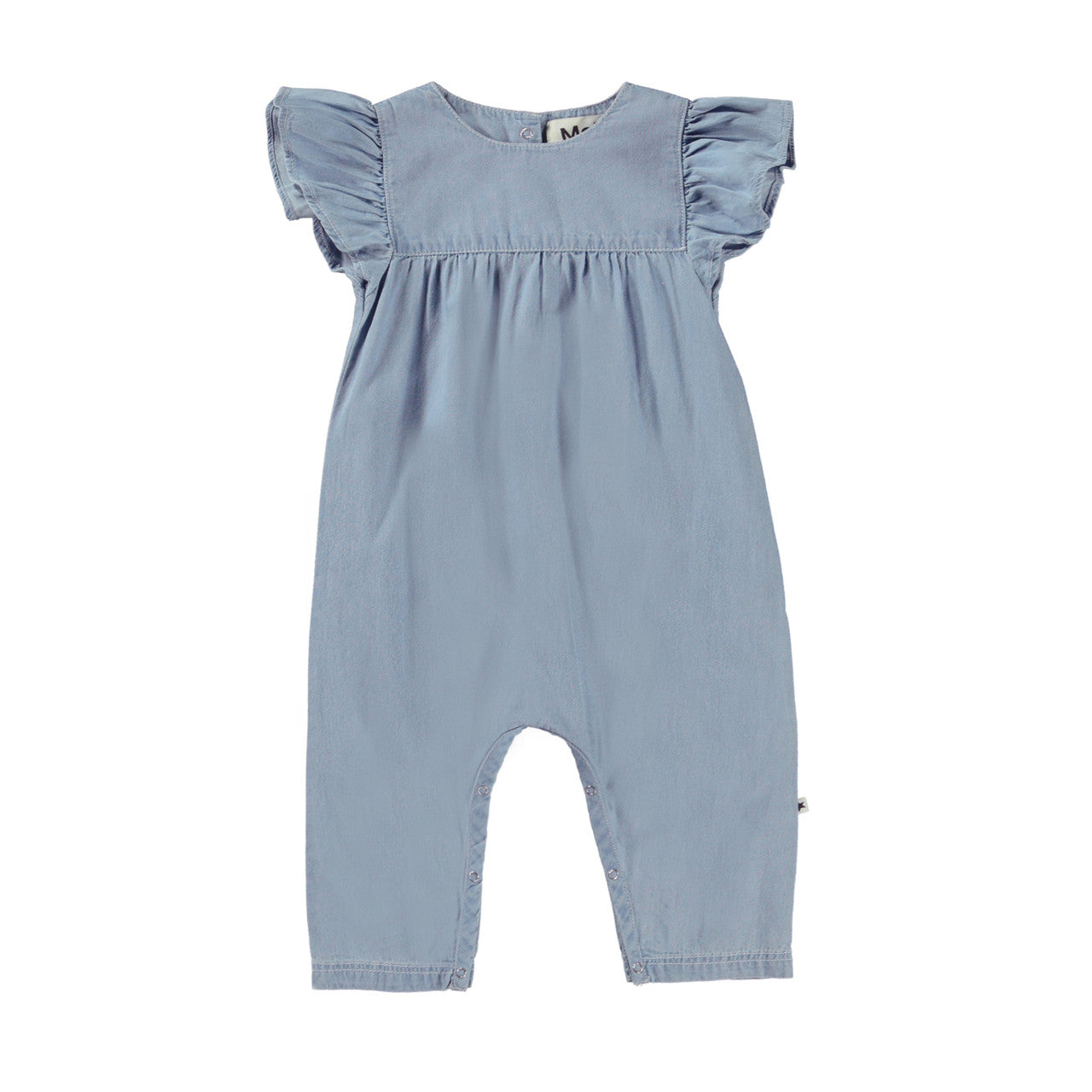 MOLO FIFI ROMPER - LIGHT WASH DENIM