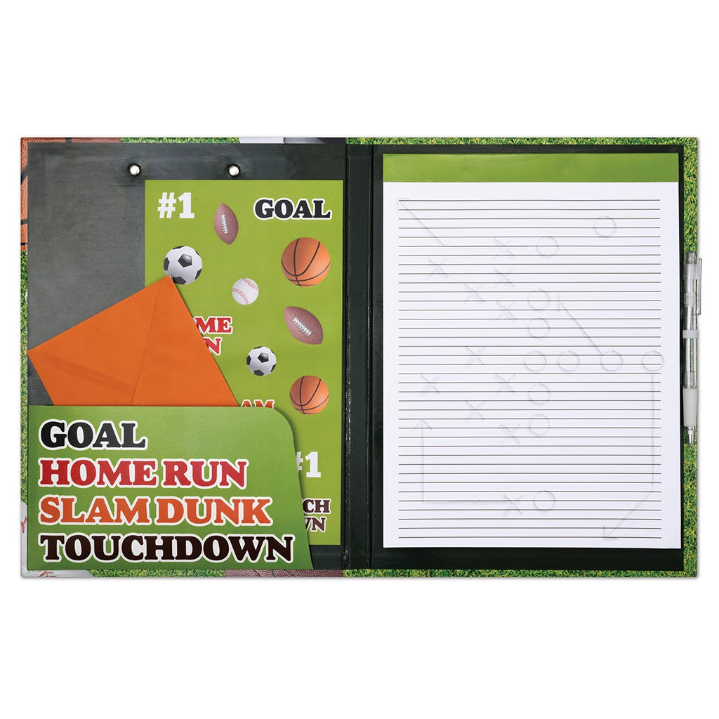 ISCREAM CLIPBOARD STATIONERY SET - ALL STAR