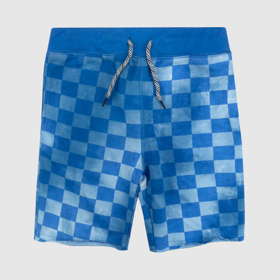 APPAMAN CAMP SHORT - BLUE CHECK