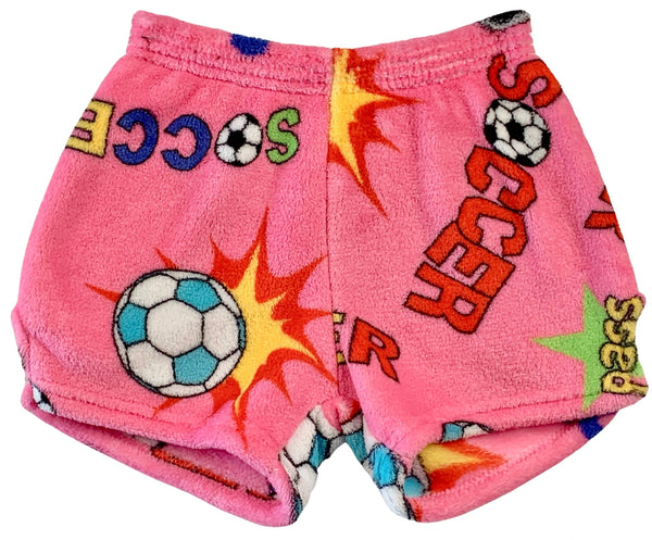 MWL&K PAJAMA SHORT - PINK SOCCER
