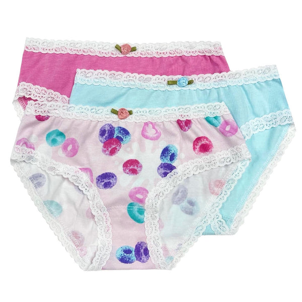 ESME 3 PACK PANTIES - CEREAL AND MILK