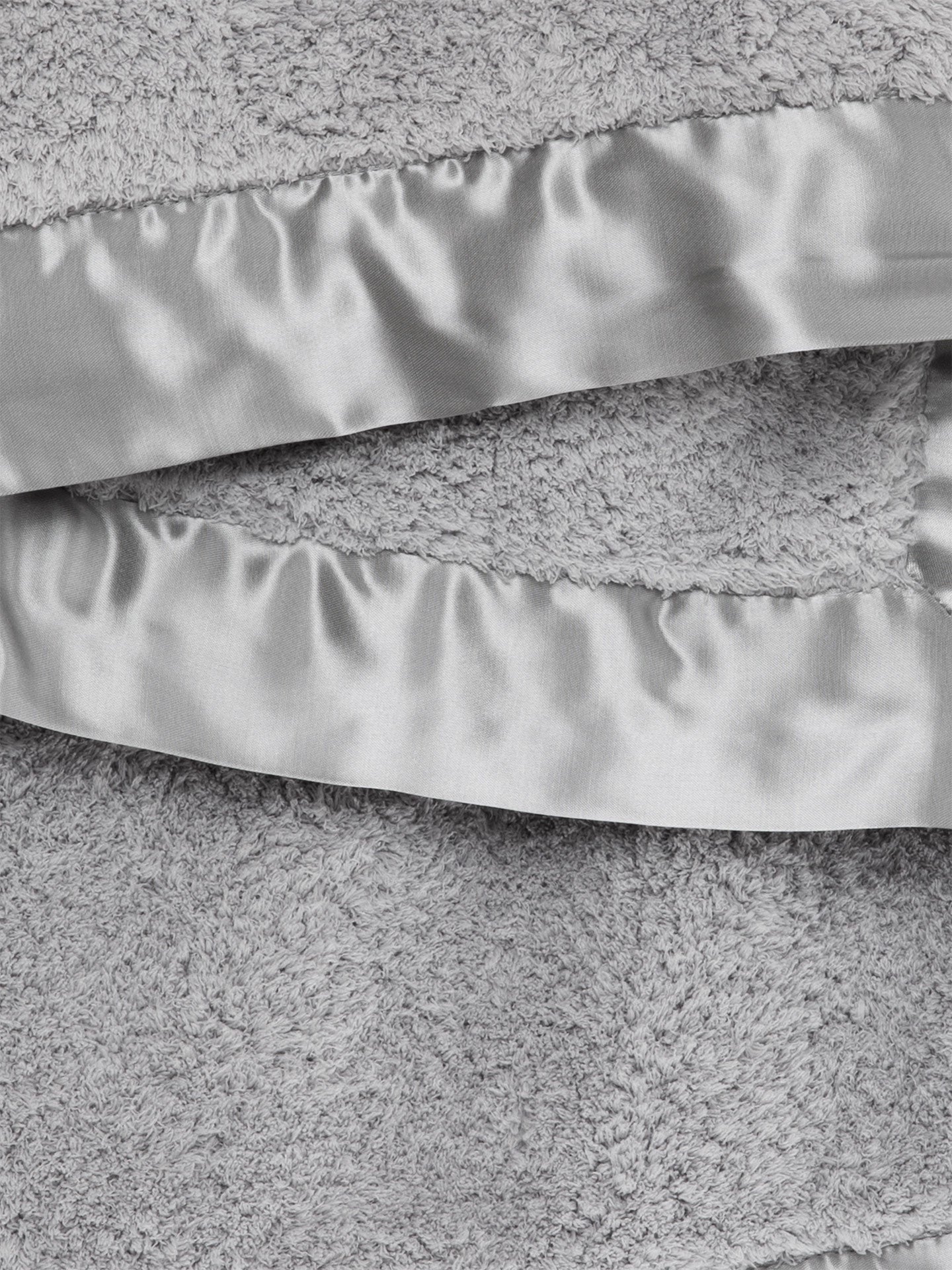 LITTLE GIRAFFE CHENILLE BABY BLANKET - SILVER