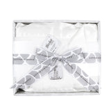 LITTLE GIRAFFE CHENILLE BABY BLANKET - WHITE
