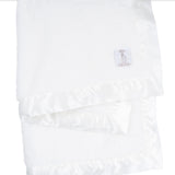 LITTLE GIRAFFE CHENILLE BABY BLANKET - WHITE