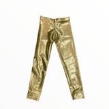 DORI LAME LEGGING - GOLD