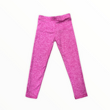 DORI CREATIONS HEATHERED LEGGING - PINK/MAGENTA