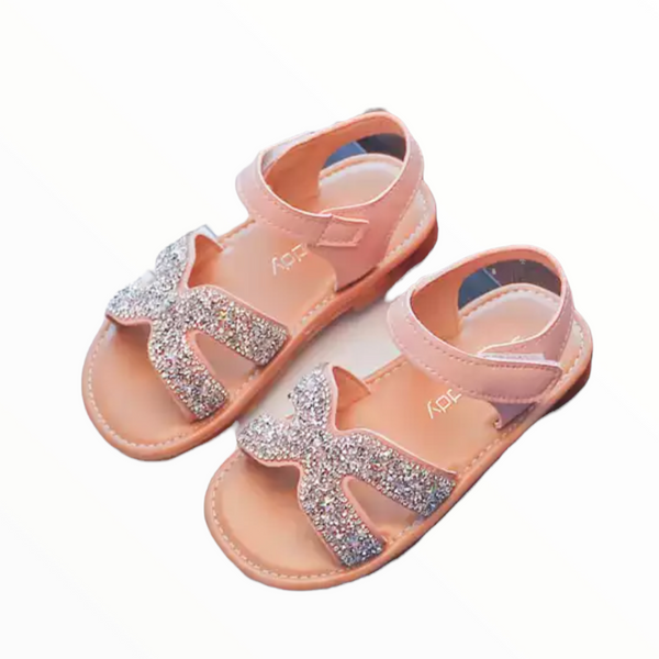 M2B GLITTER SANDALS - PINK
