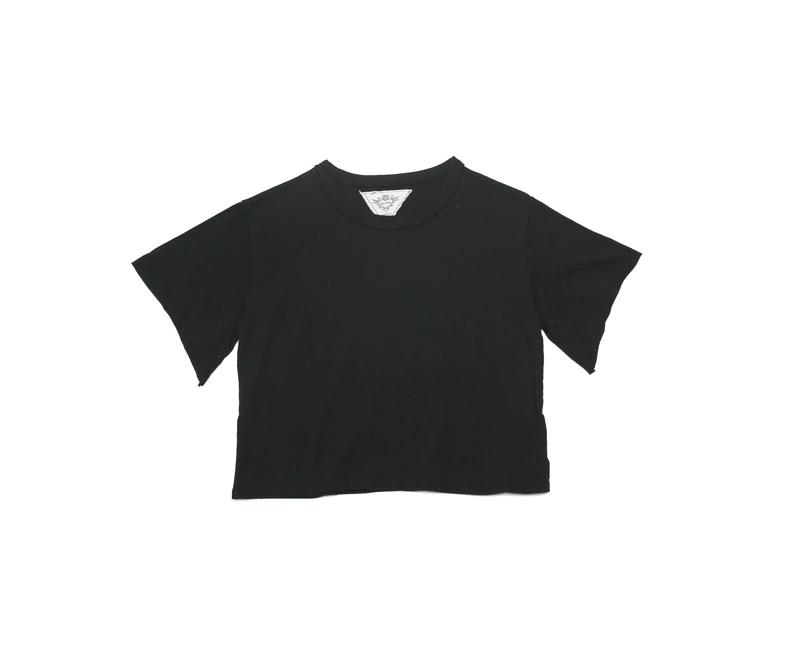 Short-Sleeve-Cropped-Tee-Black