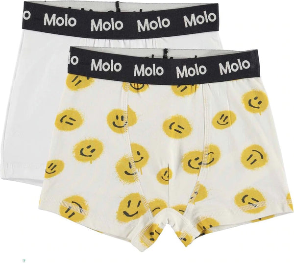 MOLO JUSTIN BOXERS 2 PACK - SMILEY