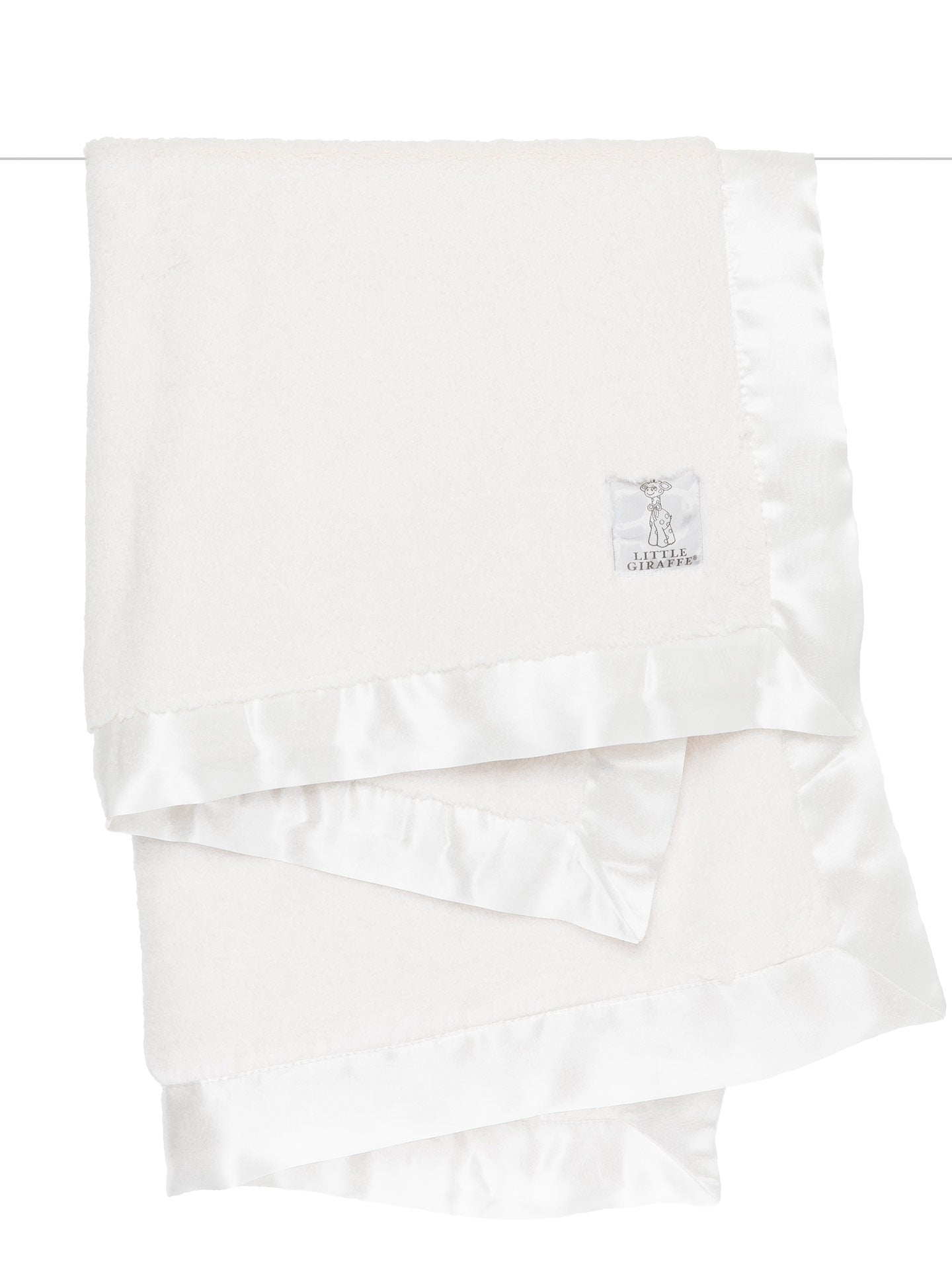 LITTLE GIRAFFE LUXE BABY BLANKET - CREAM