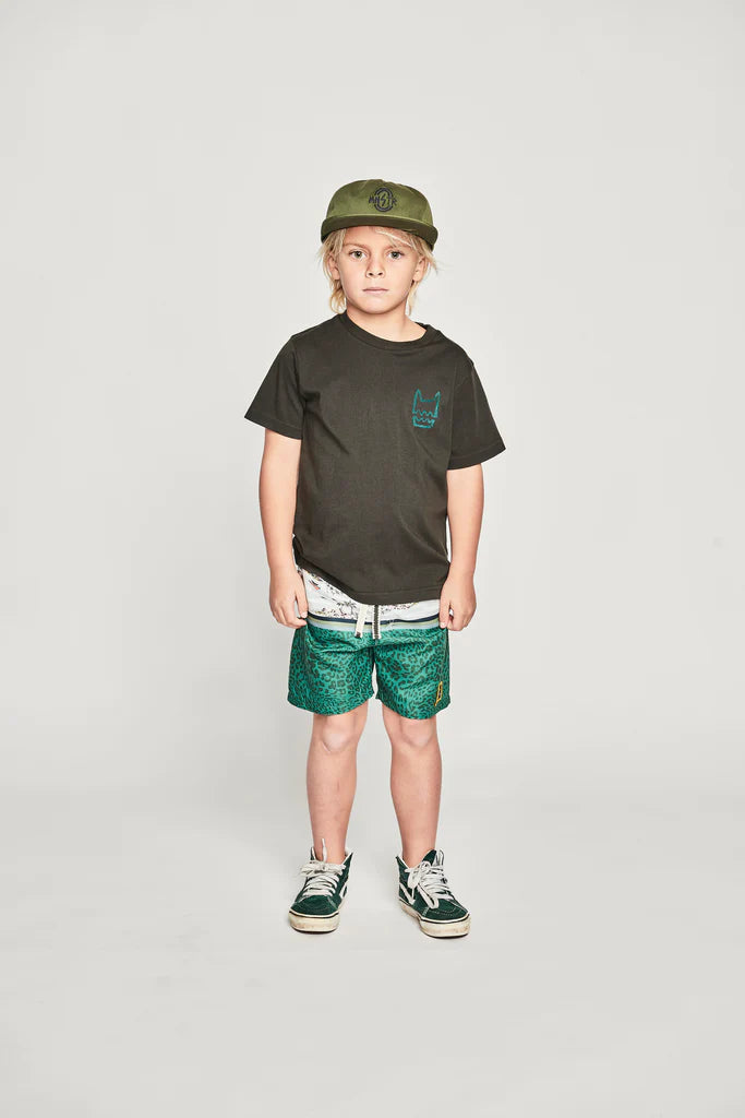 MUNSTER GAME ISLAND BSHORT- GREEN LEO